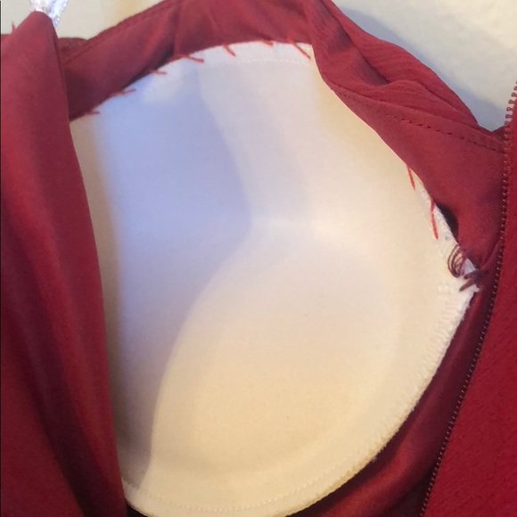 David’s Bridal Strapless Bridesmaid Dress size 12 - Picture 4 of 6